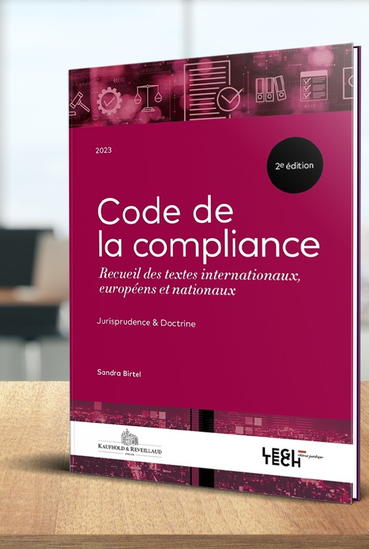Code de la Compliance par Sandra BIRTEL